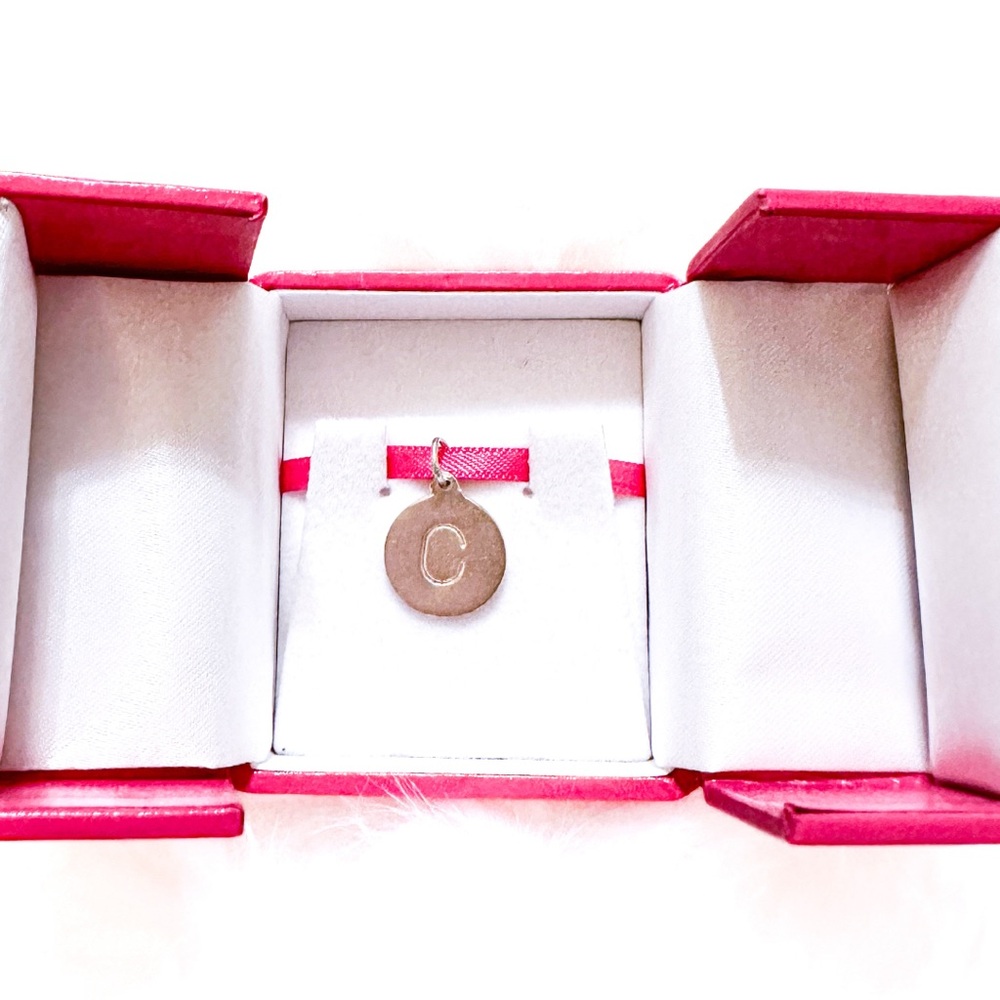 Helen Ficalora's Sterling Silver Letter "C” Pendant